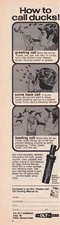 1979 Print Ad - P. S. Olt Company Duck Calls How To Call Ducks