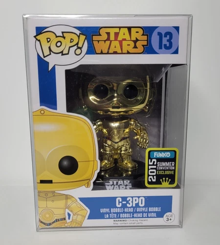 Star Wars Funko Pop! C-3PO #13 2015 Summer Convention Exclusive NEW