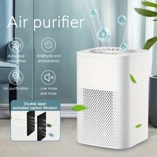 USB Portable Air Purifier Low Noise Formaldehyde Odor Dust Removal Smoke Carbon