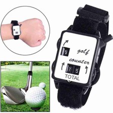 Golf Stroke Score Watch Putt Shot Counter With Wristband Golf Training Aids