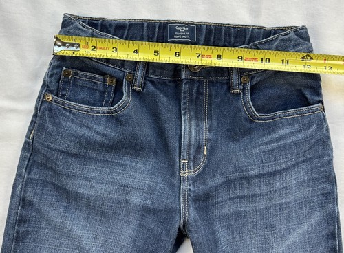 Gap Kids Jeans Boy Size 12 Blue Denim Straight Fit Cotton - Picture 6 of 9