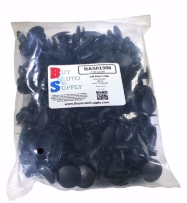 Kit 100 Clip Di Fermo Auto - Fissaggi Plastici A Spinta Per Paraurti Kit 100 Clip Di Fermo Auto - Fissaggi Plastici A Spinta Per Paraurti