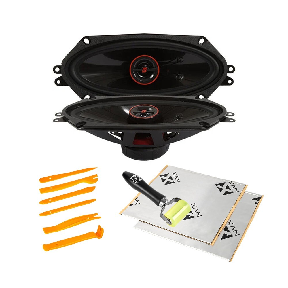 Cerwin Vega H7410 100W 4x10 Coaxial Speaker w NVX Install Kit 1479000₽