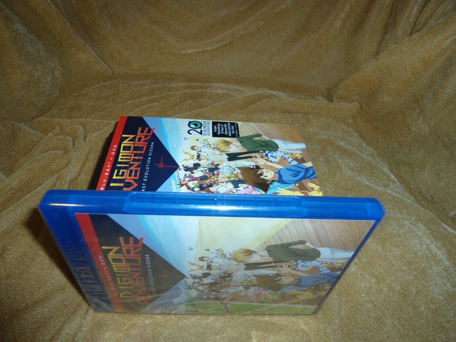 Digimon Adventure: Last Evolution Kizuna Blu-ray + DVD & Slipcover New Free  Ship