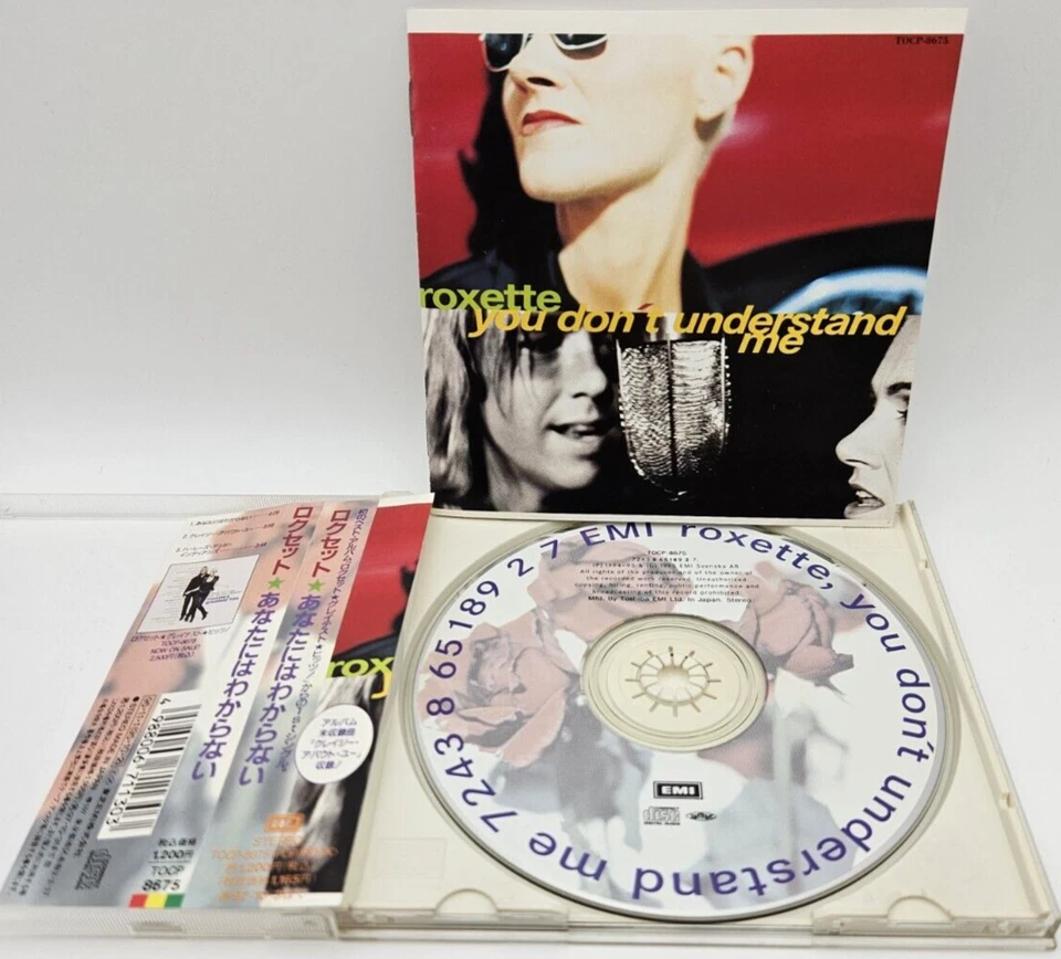 ROXETTE You Don't Understand Me JAPAN Rare Maxi-Single CD TOCP-8675 w/OBI 1995 - Image 2 of 4