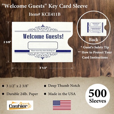 key card sleeves for hotels Choosing Between Hotel Key Card Holders and Sleeves