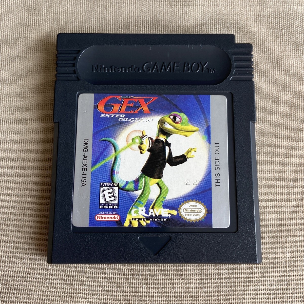 Gex (2) Enter the Gecko (Nintendo Game Boy Color 1998) GBC TESTED