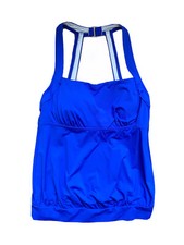 Lands' End Women's Blouson Tankini Swimsuit