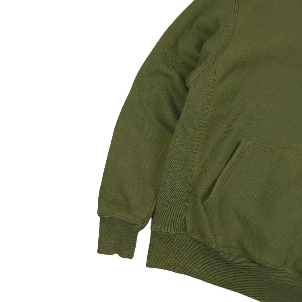 Champion Reverse Weave Hoodie Olive Green Mens Medium | eBay