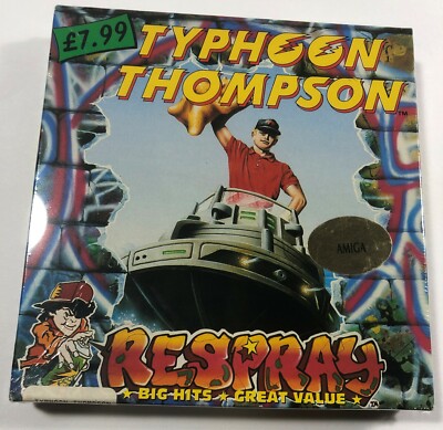 Typhoon Thompson / Respray / Commodore Amiga Factory Sealed NIB New