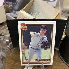 1991 Topps Baseball - #733 Kelly Downs