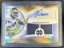 2025 Bowman Best University Jadarian Price Prospect Dual Jersey Auto #DRA-JP