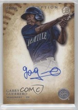 2015 Bowman Inception Prospect Auto Gold 37/50 Gabby Guerrero #PA-GG Auto 0r4