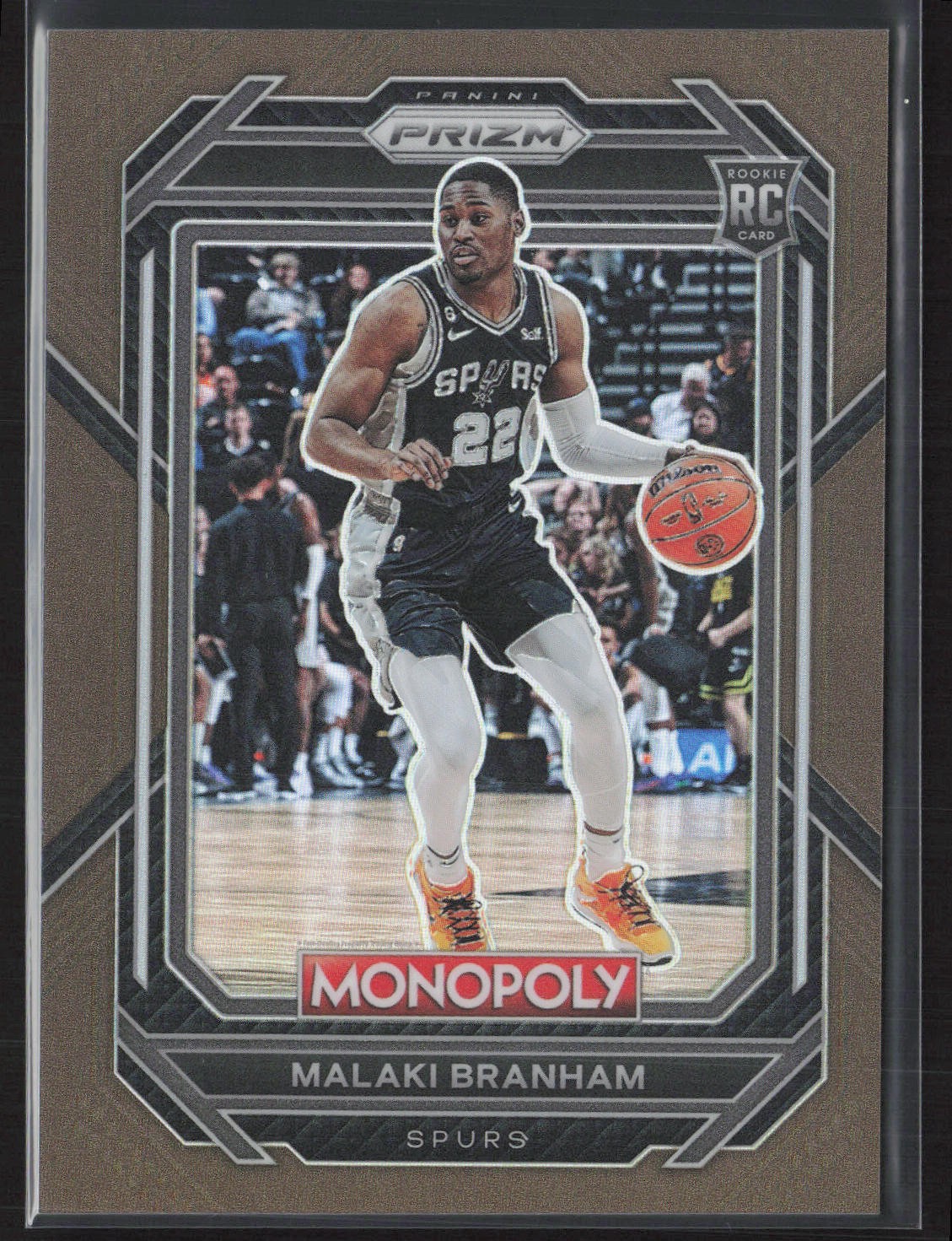 2022-23 Panini Prizm Monopoly #81 Malaki Branham Brown #/249 Rookie RC