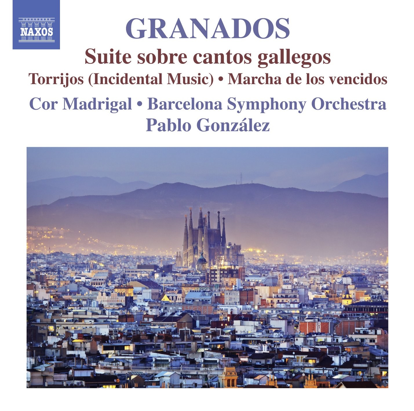 8573263 Barcelona So/Gonzalez Granados: Orchestral Works Vol.1 CD 8573263 NEW