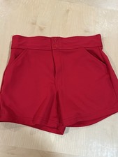 Vintage 1980s Robinson Polyester Red Coach Shorts Mens Large 36-38 USA Made