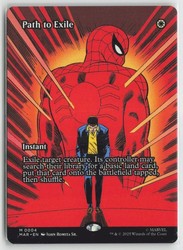 Path to Exile (Borderless) #0004 Foil Marvel Universe Eternal-Legal