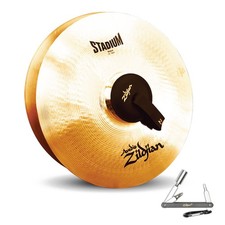 ZILDJIAN A0484 18" AVEDIS STADIUM MEDIUM SINGLE CYMBAL W/ BRILLIANT TRADITIONAL