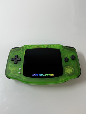 GBA Konsole Schwarz Black | Nintendo GameBoy Advance | IPS V5 LCD