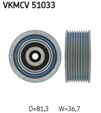 Poulies diverses Mercedes 500