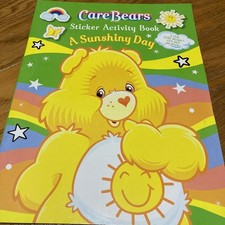 CARE BEARS Vintage Overseas Coloring Book Rare Retro Japan Stationery Collect