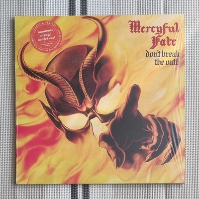 Mercyful Fate - Don't Break The Oath LP Orange vinyl limited to 500 In Shrink