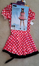 NWT Womens Sassy Mouse Costume Size 8 - 10