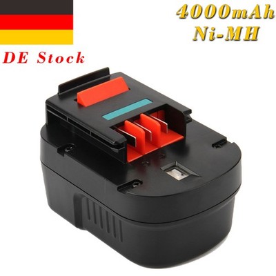 Akku Für Black&Decker 4000mAh 12V Ni-MH  A12 A1712 HPB12 FSB12 BPT1047 BD1204L