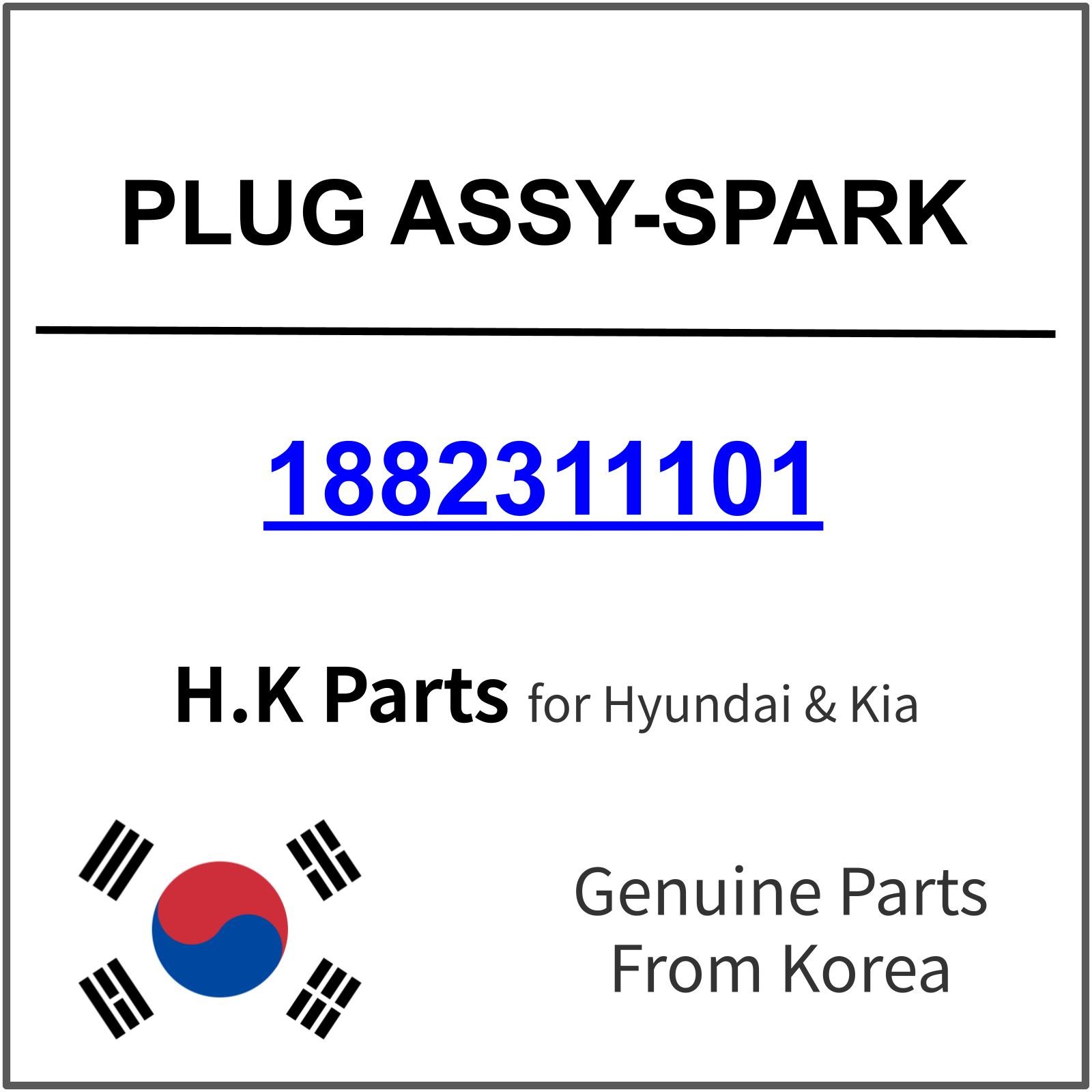 Genuine Hyundai Spark Plug 18823-11101 for Trajet