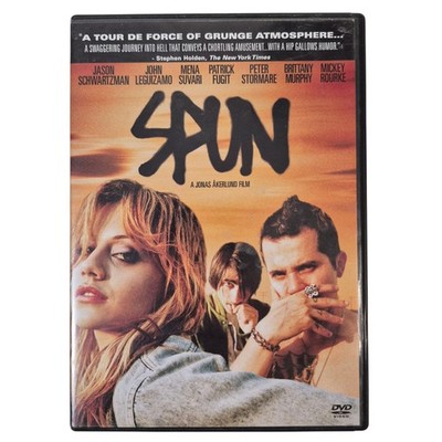 Spun DVD Brittany Murphy Jason Schwartzman Mickey Rourke Cult Drama