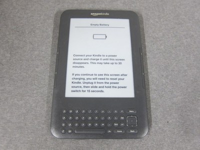 Amazon Kindle D00901 - Won t Turn On