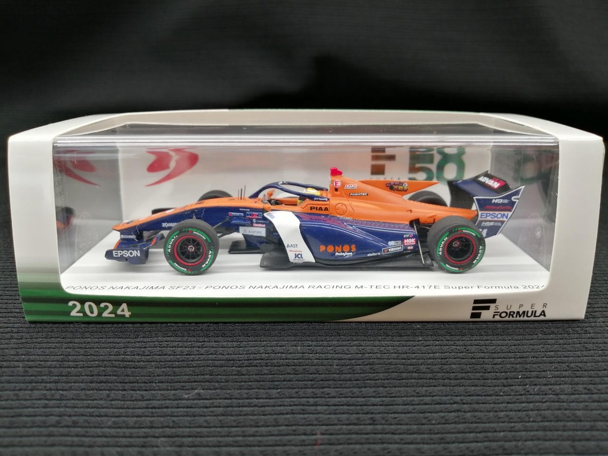ミニカー PONOS NAKAJIMA RACING SF23 1/43 14 / スーパーフォーミュラ|1/43スケールスパーク 1/43スケール