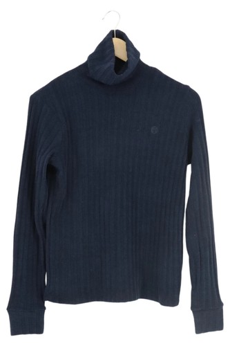 Cipo & Baxx Felpa Donna Con Collo Alto E Tasca – Blu, Taglia L – Felpa Invernale Con Ricamo E Cappuccio - 5
