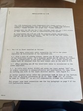 McIntosh C-8 S Original Installation Manual 6 Pages 
