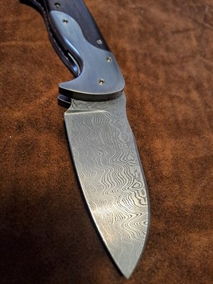 Custom Folder Murat Klein, no Spyderco,
