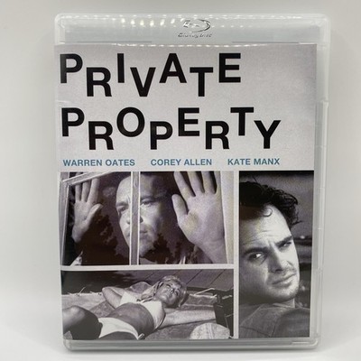 Private Property (Blu-ray/DVD, 1960) Cinelicious Pics Warren Oates Rare OOP