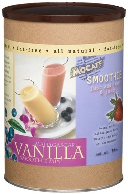 MOCAFE Vanilla Smoothie Mix, Madagascar Powder for Fruit Smoothies and Blende...
