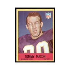 1967 Philadelphia Tommy Mason Football Cards #104