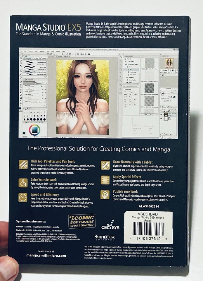 Manga Studio EX5 Full Version(DVD ROM 2013) - Image 2 of 4