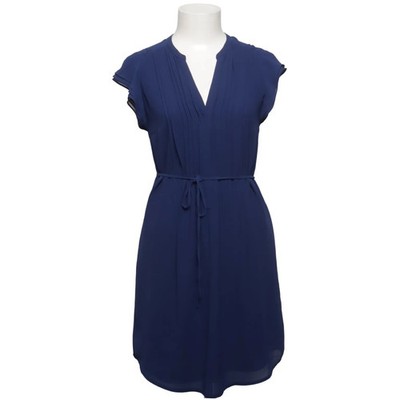 H&M, Kleid, Größe: 36, Blau, Polyester, Einfarbig, Damen #DLu