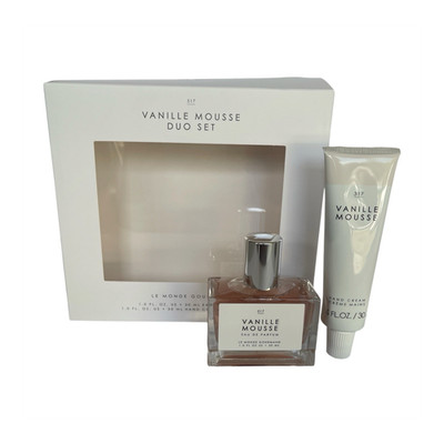 Le Monde Gourmand Vanille Mousse Eau de Parfum & Hand Cream Vegan Set