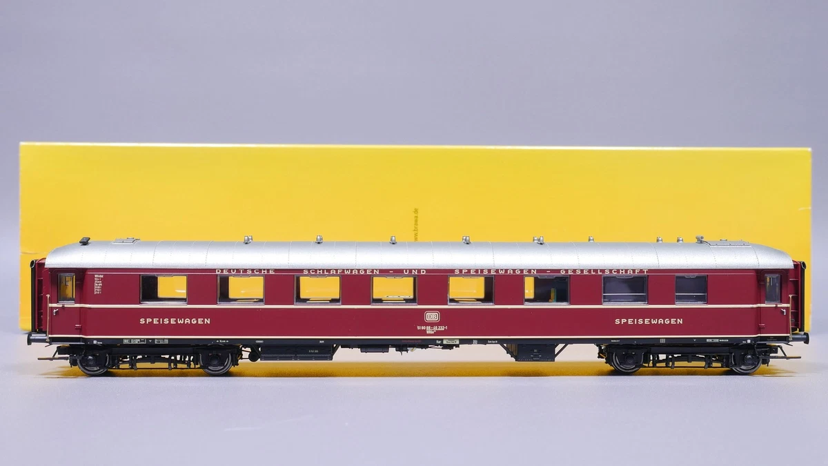 H0 DC Brawa 46419 Schnellzug-Speisewagen WRü(e)151 DSG DB OVP #ST_741