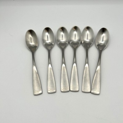 Sant' Andrea Reflections 1880 Hospitality 7-1/2'' Stainless Dessert Spoons (6)