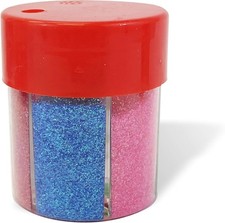 Allgala Arts and Crafts Iridescent Glitter Shake 6-Color Dispenser