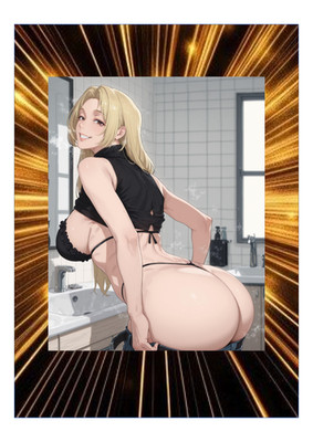 Yuki Tsukumo Jujitsu Kaisen Custom Waifu Anime ACG Goddess Card