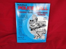 Radio Shack POLICE CALL RADIO GUIDE 1990 Edition Volume 4 IL IN KY WI vintage VG