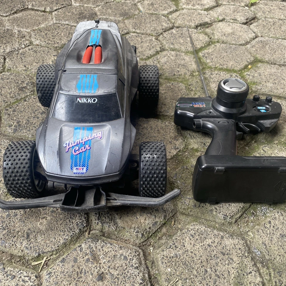 Vintage Nikko scale 1:14 The Original Jumping Car RC car in original Selten - Bild 2 von 4