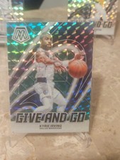 2023-24 Panini Mosaic * Mavericks * Kyrie Irving * Green Prizm Give and Go #8