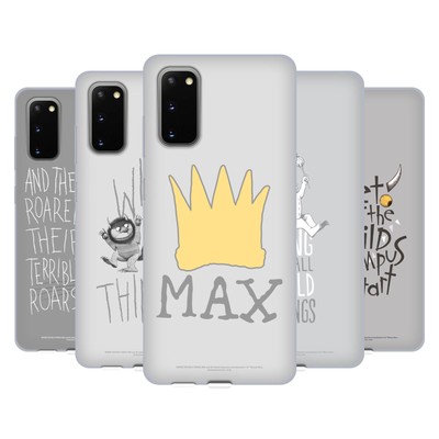 WHERE THE WILD THINGS ARE LITERARY GRAPHICS SOFT GEL CASE FOR SAMSUNG PHONES 1