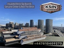 External Brick Slip Insulation Panels Cladding Boards Real Brick Effect